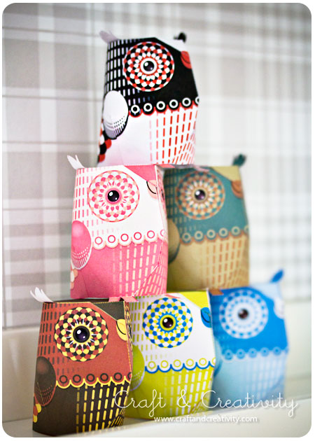 10 Free Printable Paper Crafts / With PDF Templates