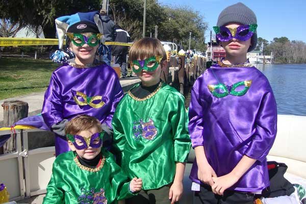 mardi gras kids mask