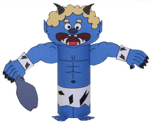 setsubun blue oni