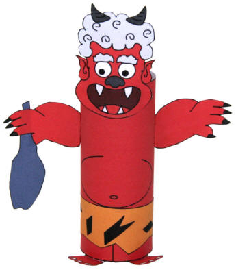 setsubun red oni